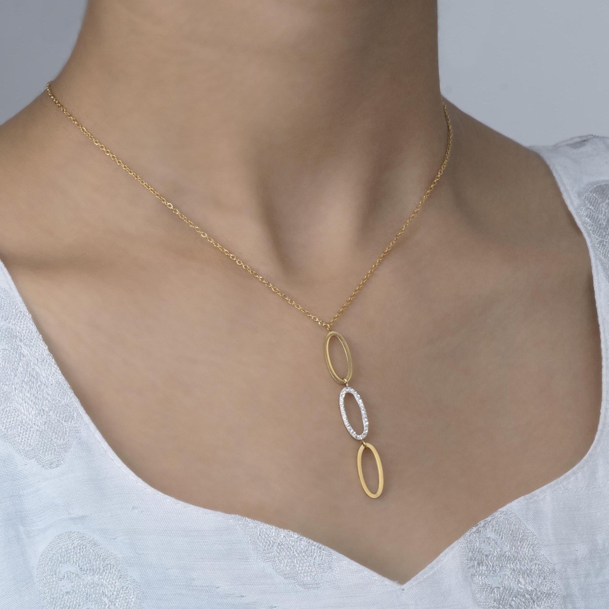 Artklim Gold Plated Designer Pendant Necklace