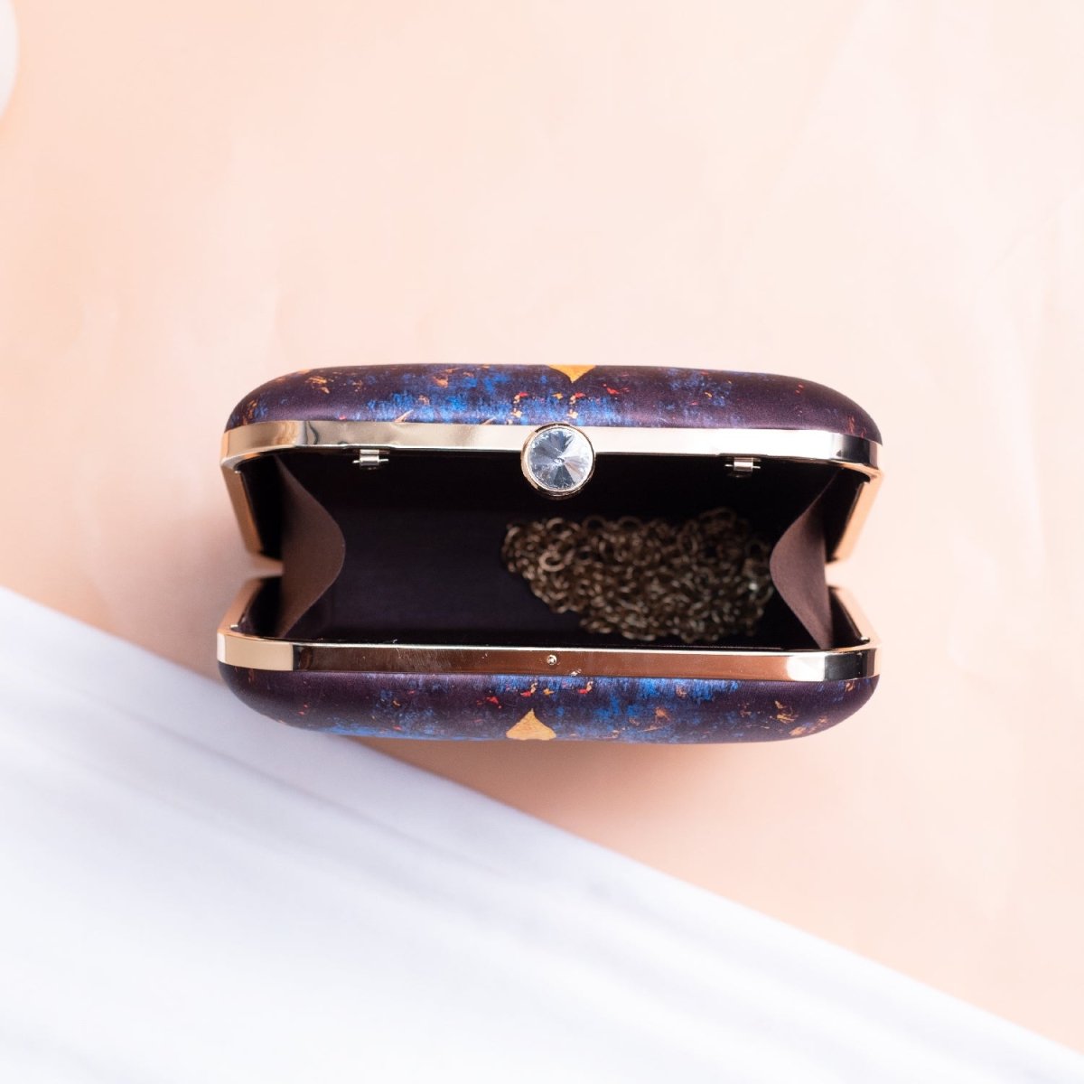 Artklim Radha Krishna Printed Clutch