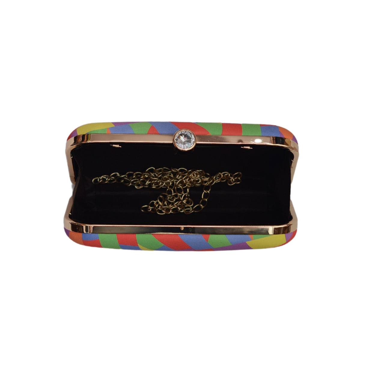 Vibrant Printed Clutch