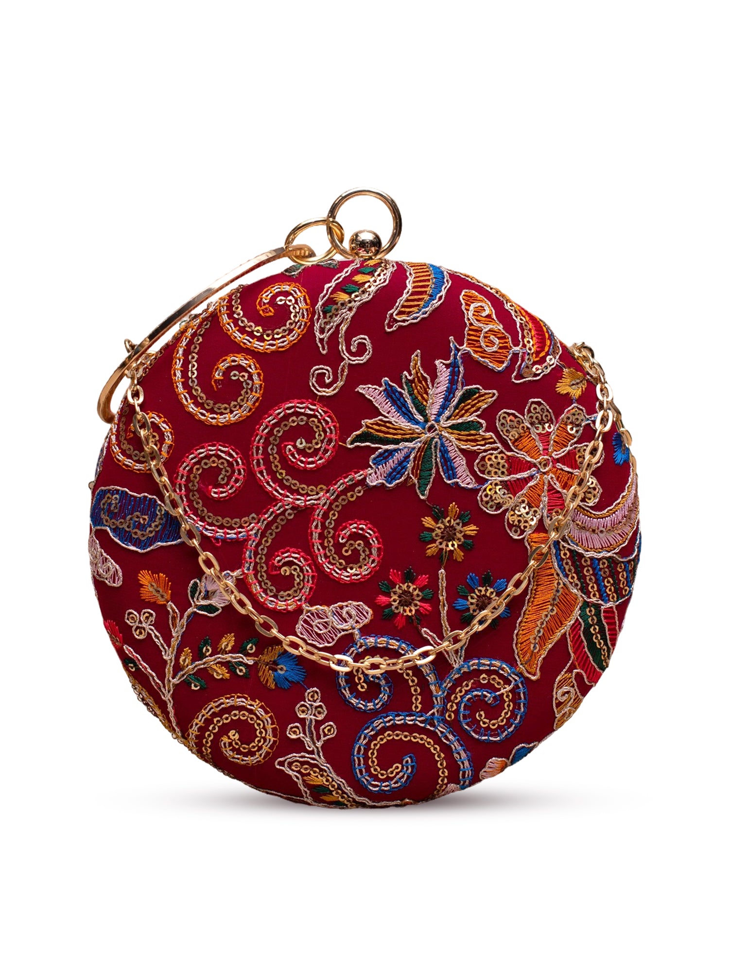 Artklim Festive Maroon Bloom