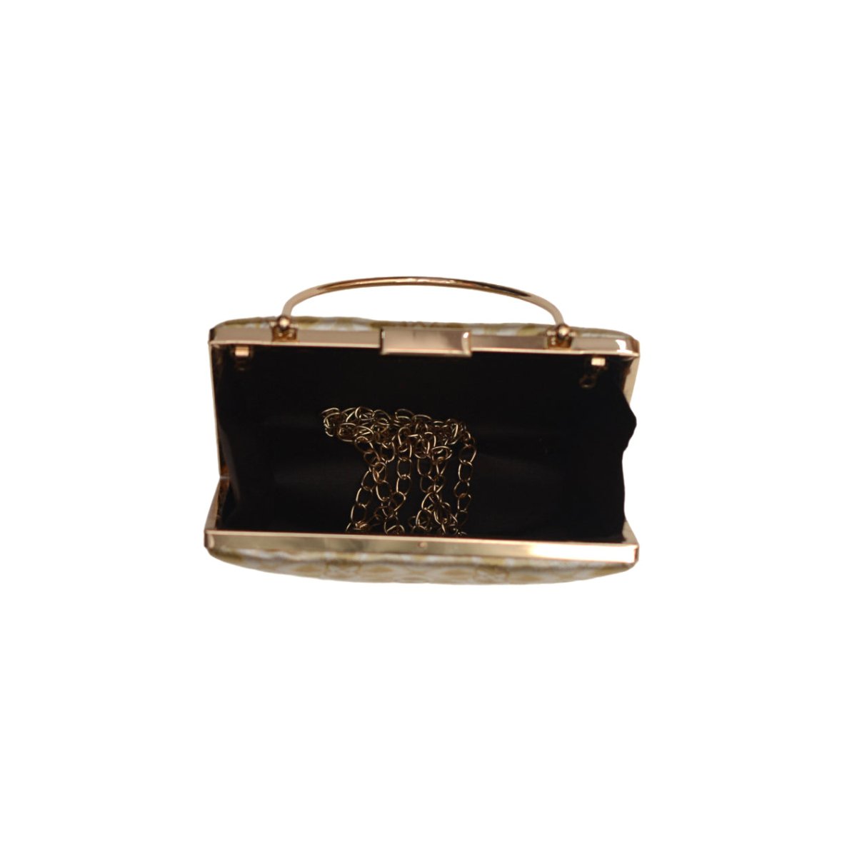 Aesthetic Floral Embroidered Clutch