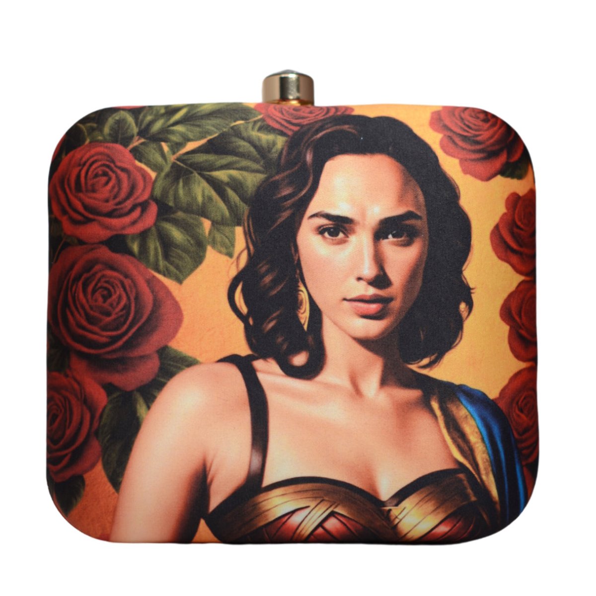 Artklim Gal Gadot Printed Clutch