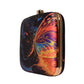Multicolored Butterfly Women Printed Clutch