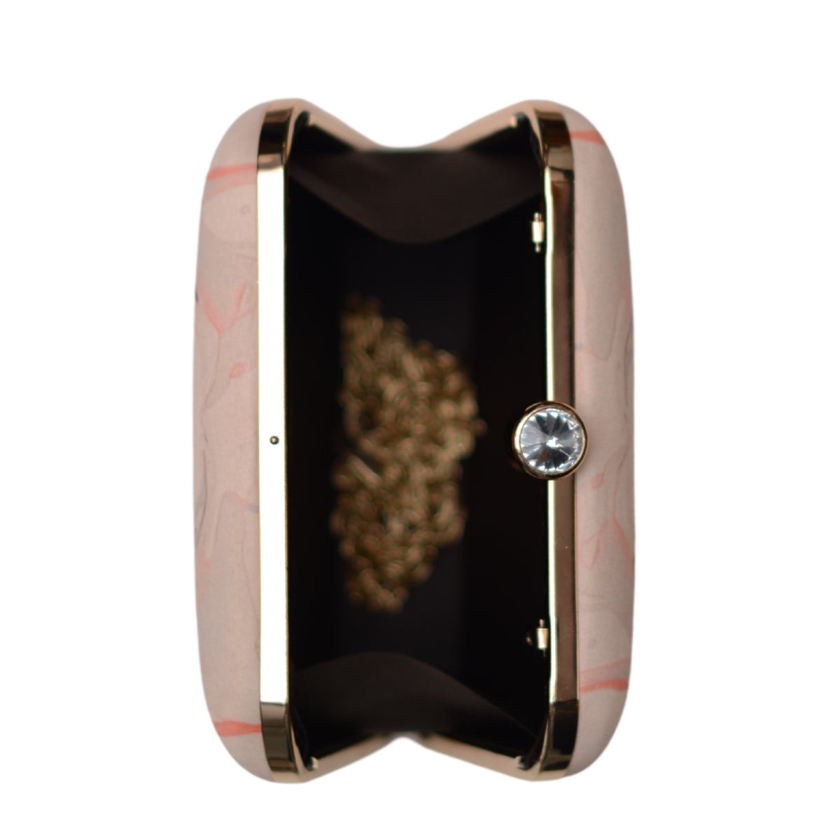 Feminine Features Printed Clutch