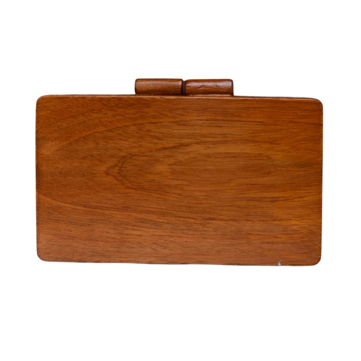 Colourful Wooden Printed Clutch