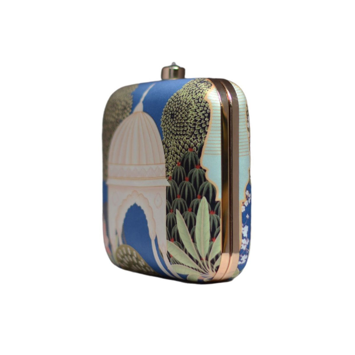 Artklim Mughal Motif Printed Clutch