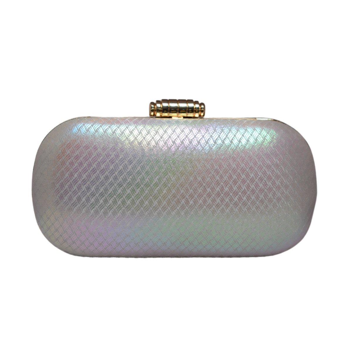 Multicolor Shimmery Party Clutch