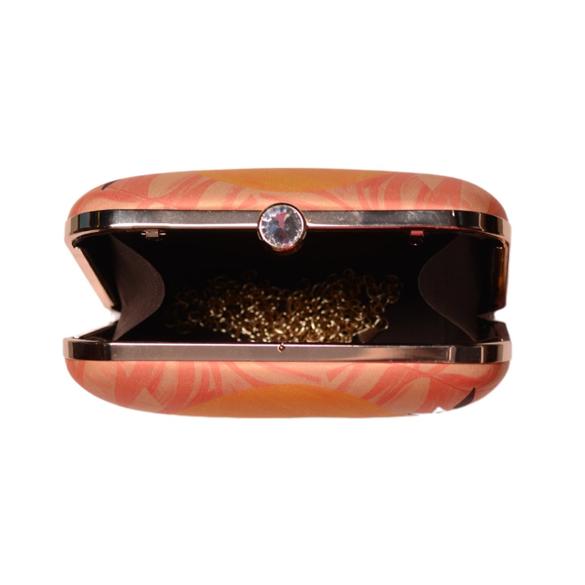 Afro Woman Portrait Printed Clutch