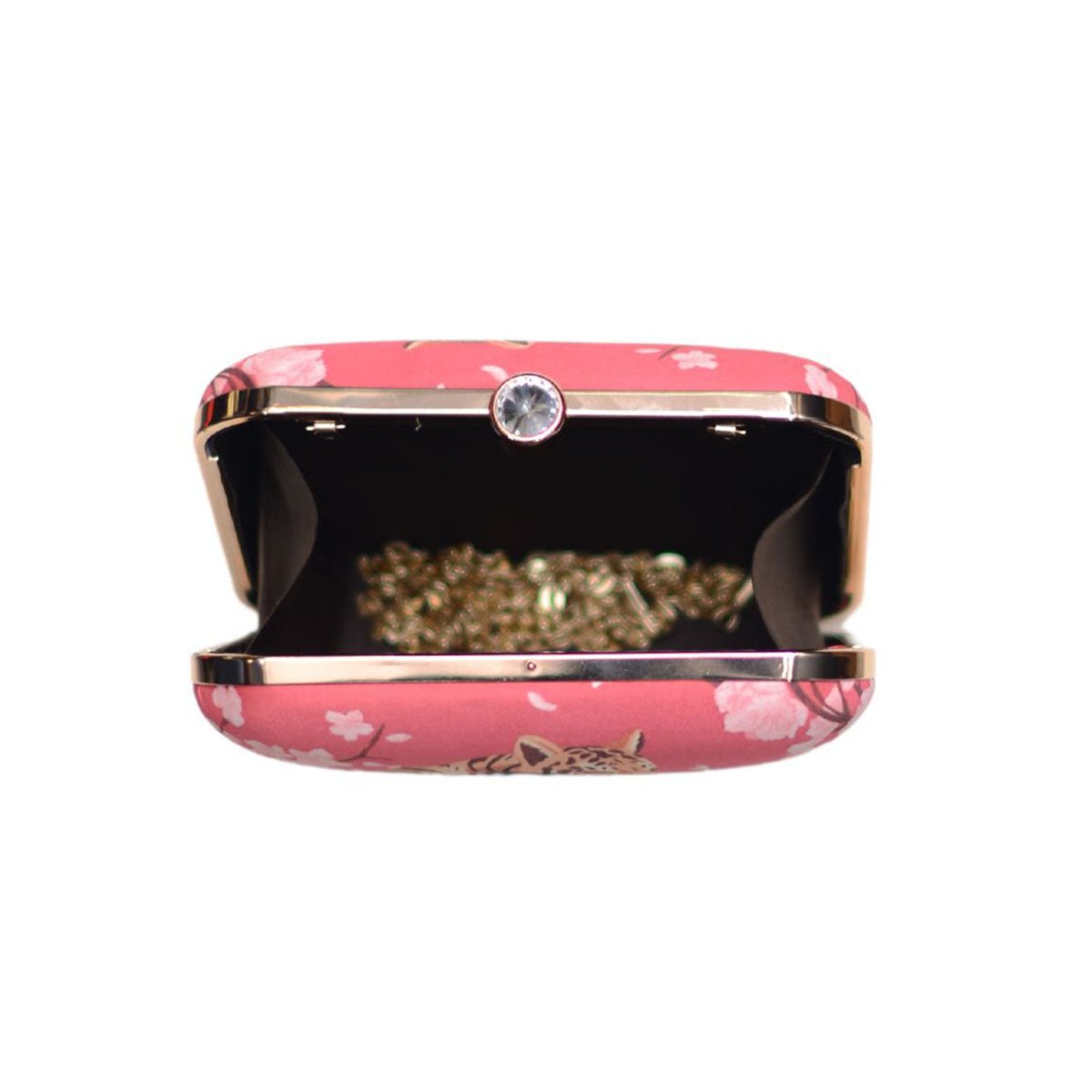 Artklim Tiger Lady Printed Clutch