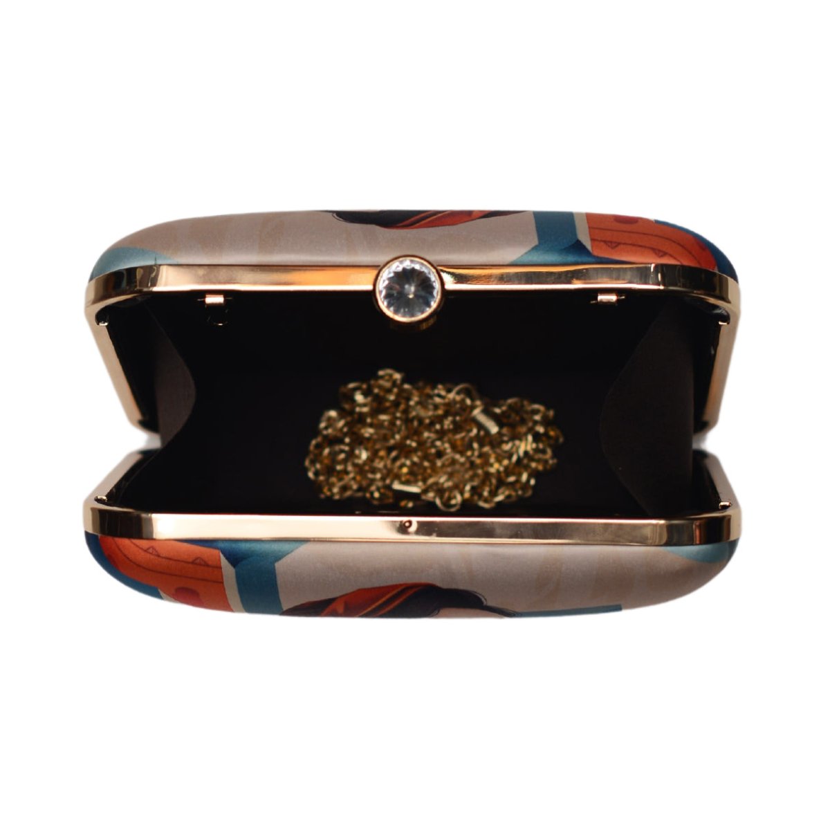 Girl In Town Portrait Clutch