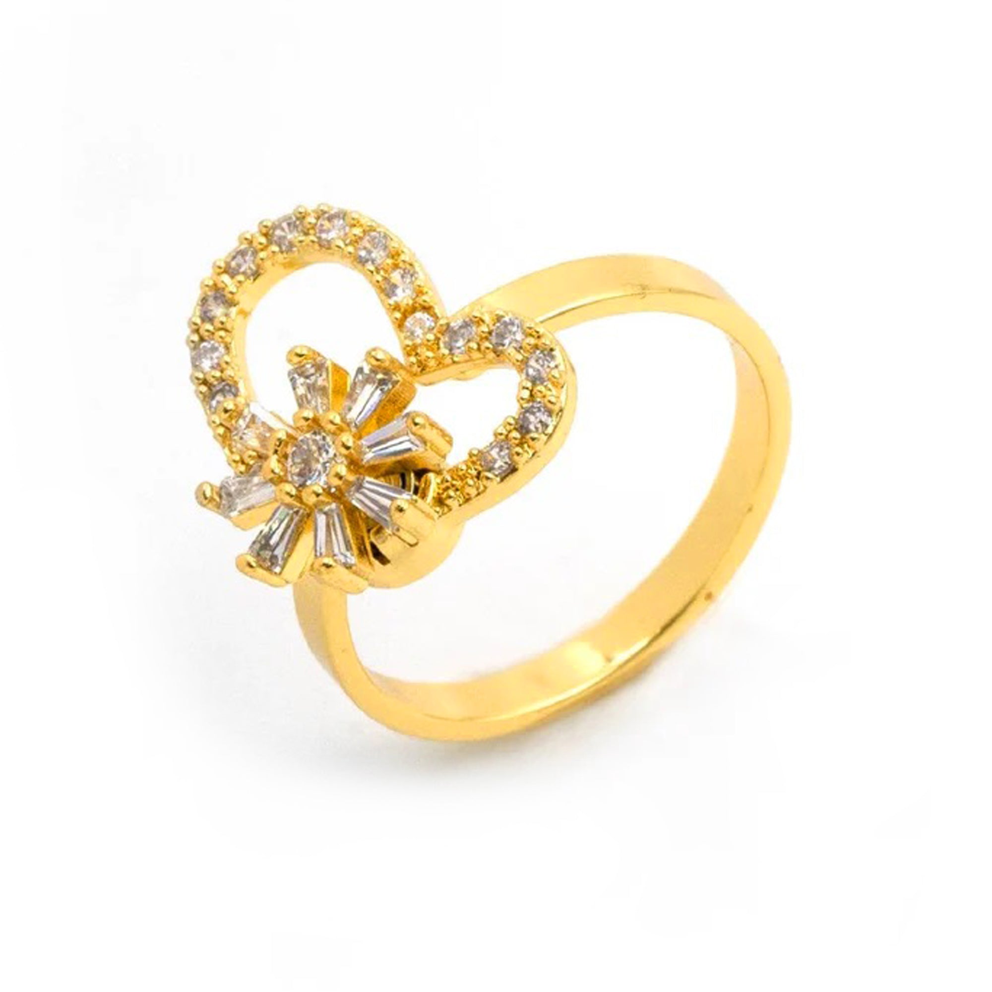 Valentine Special Red Velvet Heart Clutch & Triple Heart Drop Necklace Combo