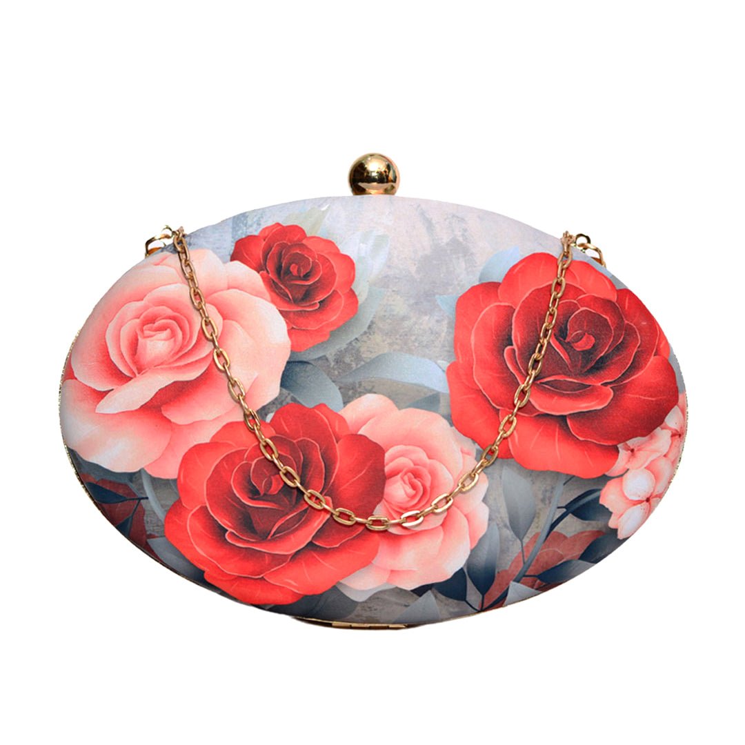 Rosy Rose Clutch