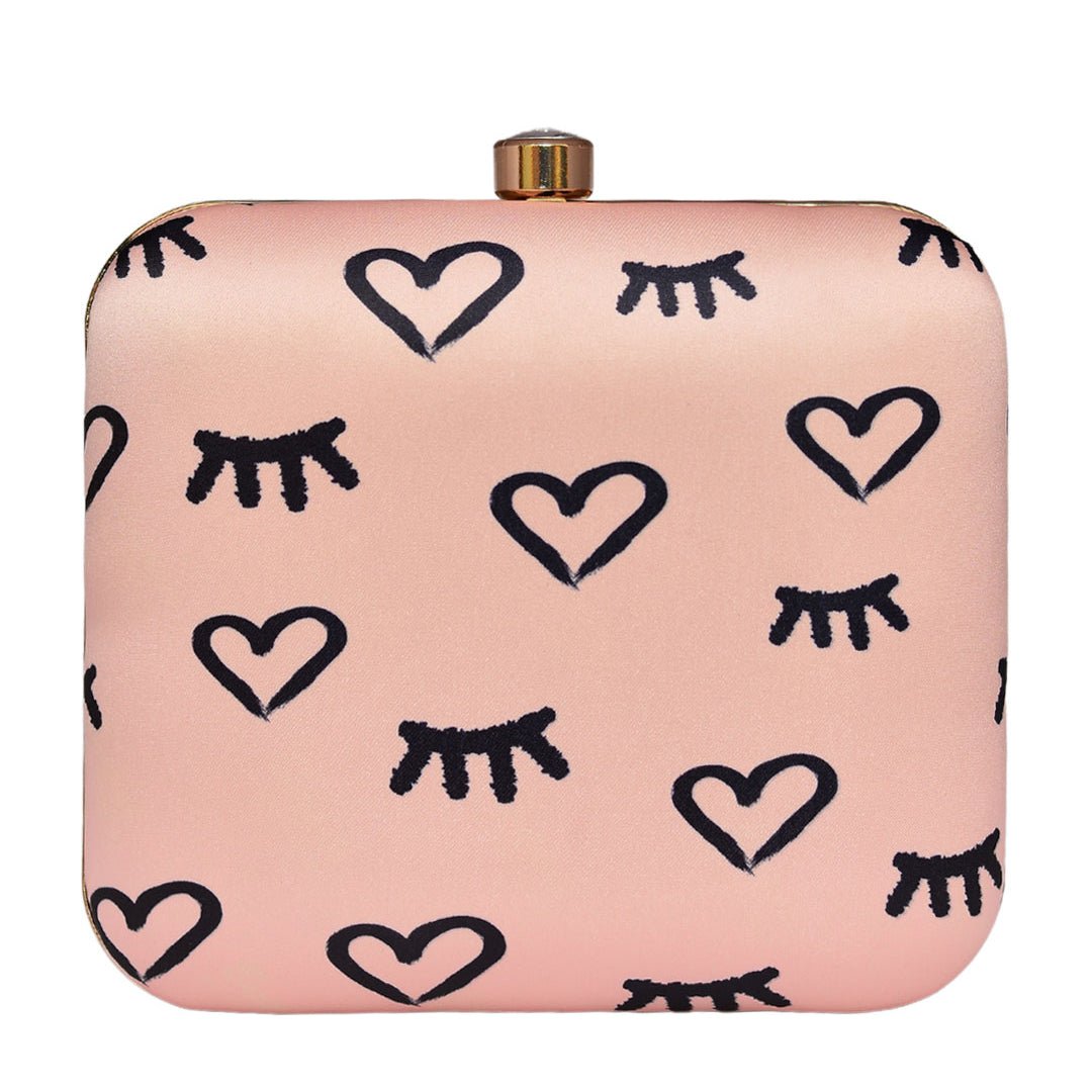 Artklim Peach Valentine Clutch