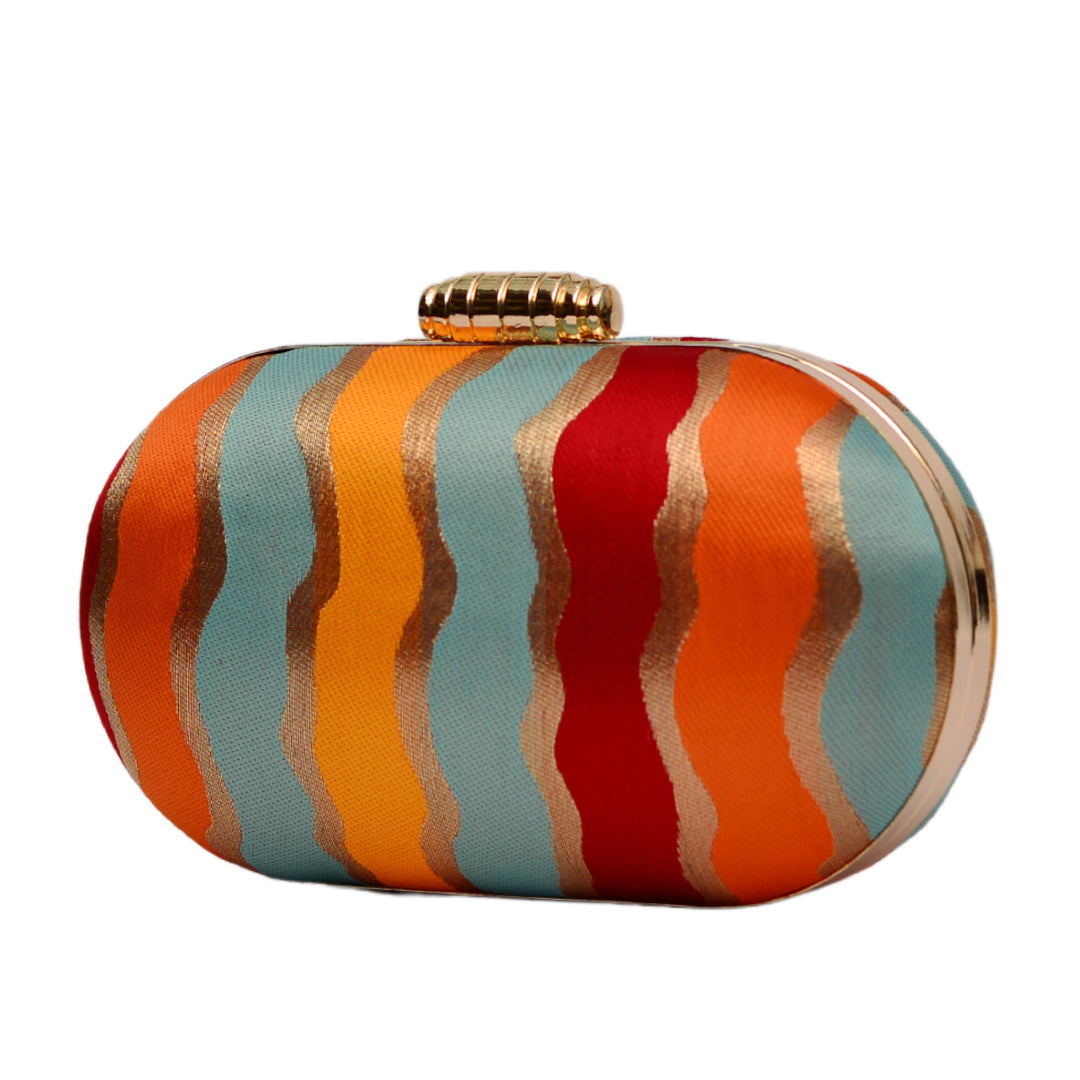 Artklim Funky Multi-Color Clutch