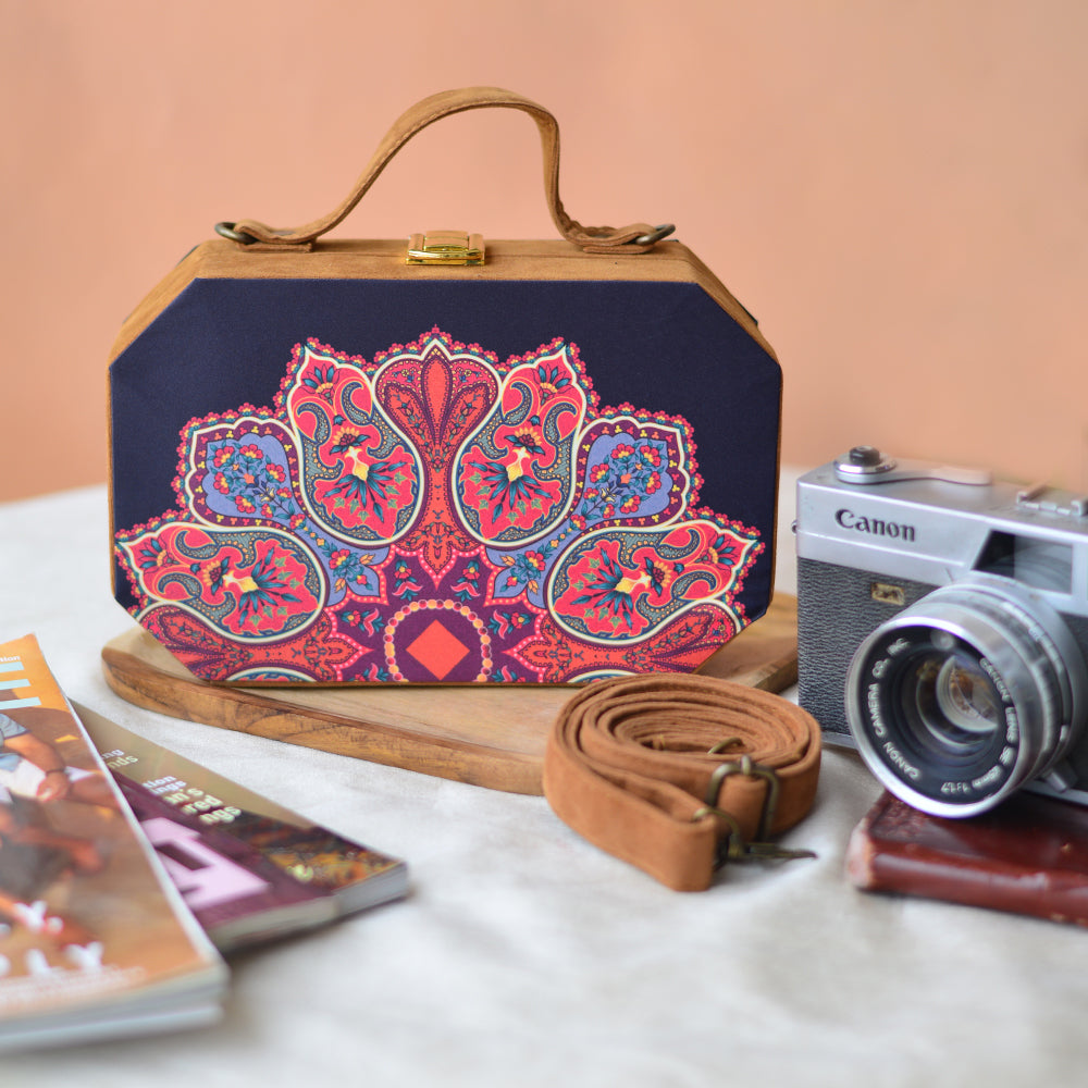 Mandala Art Clutch