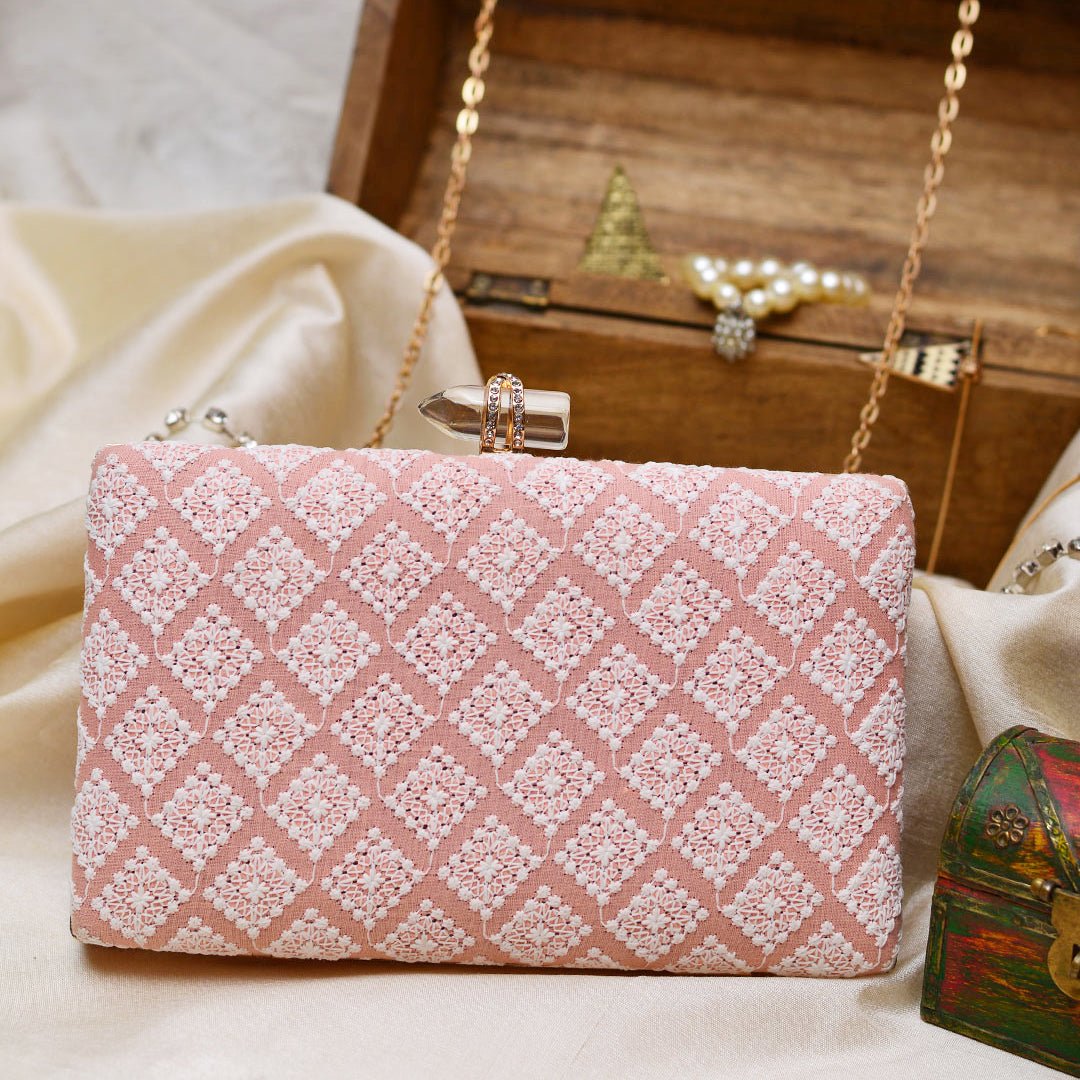 Artklim Shades of Pink Clutch