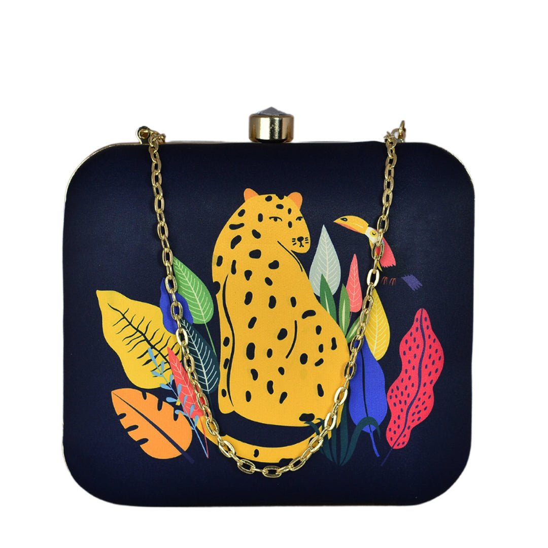 Cheetah Printed Clutch