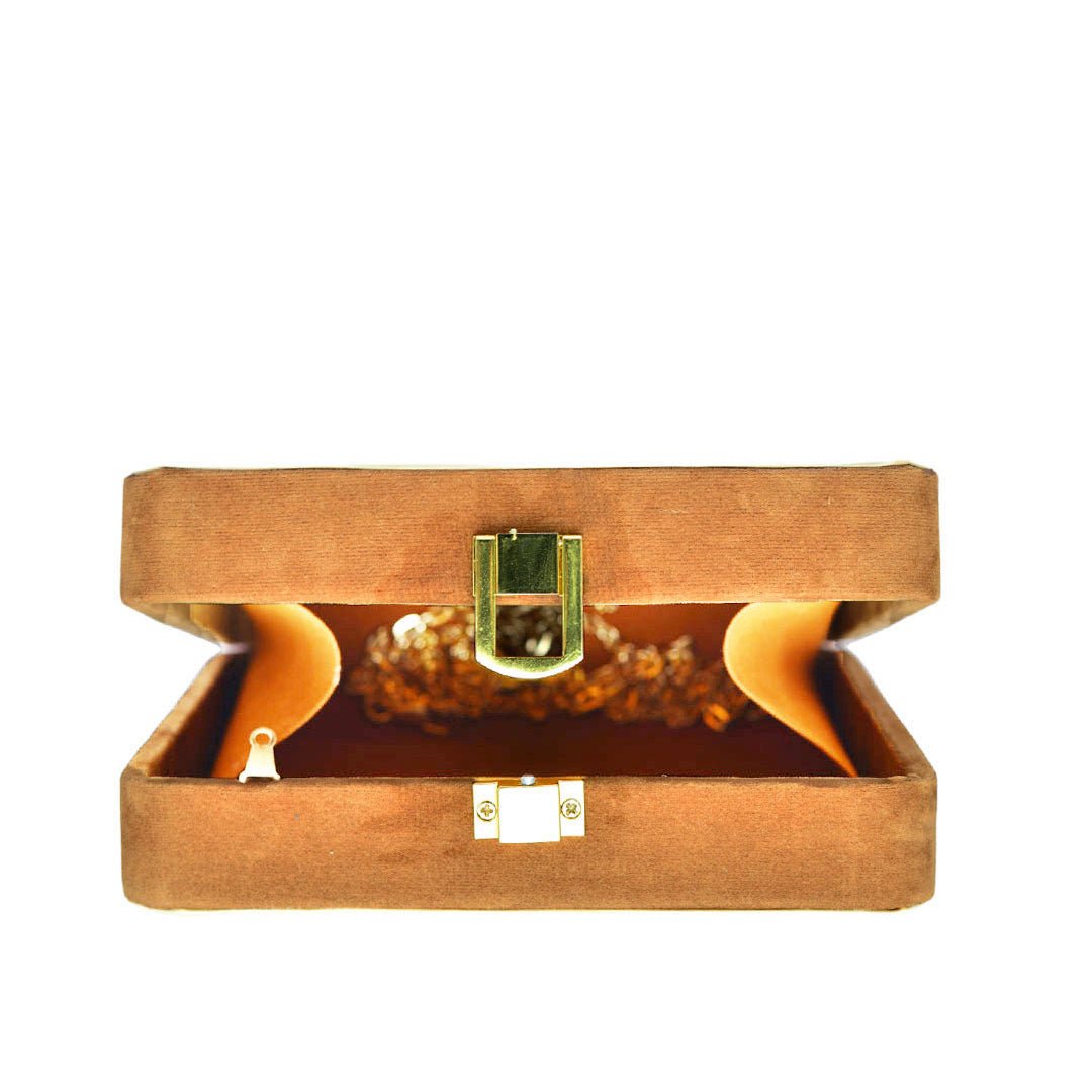 Grey Band Women MDF Clutch