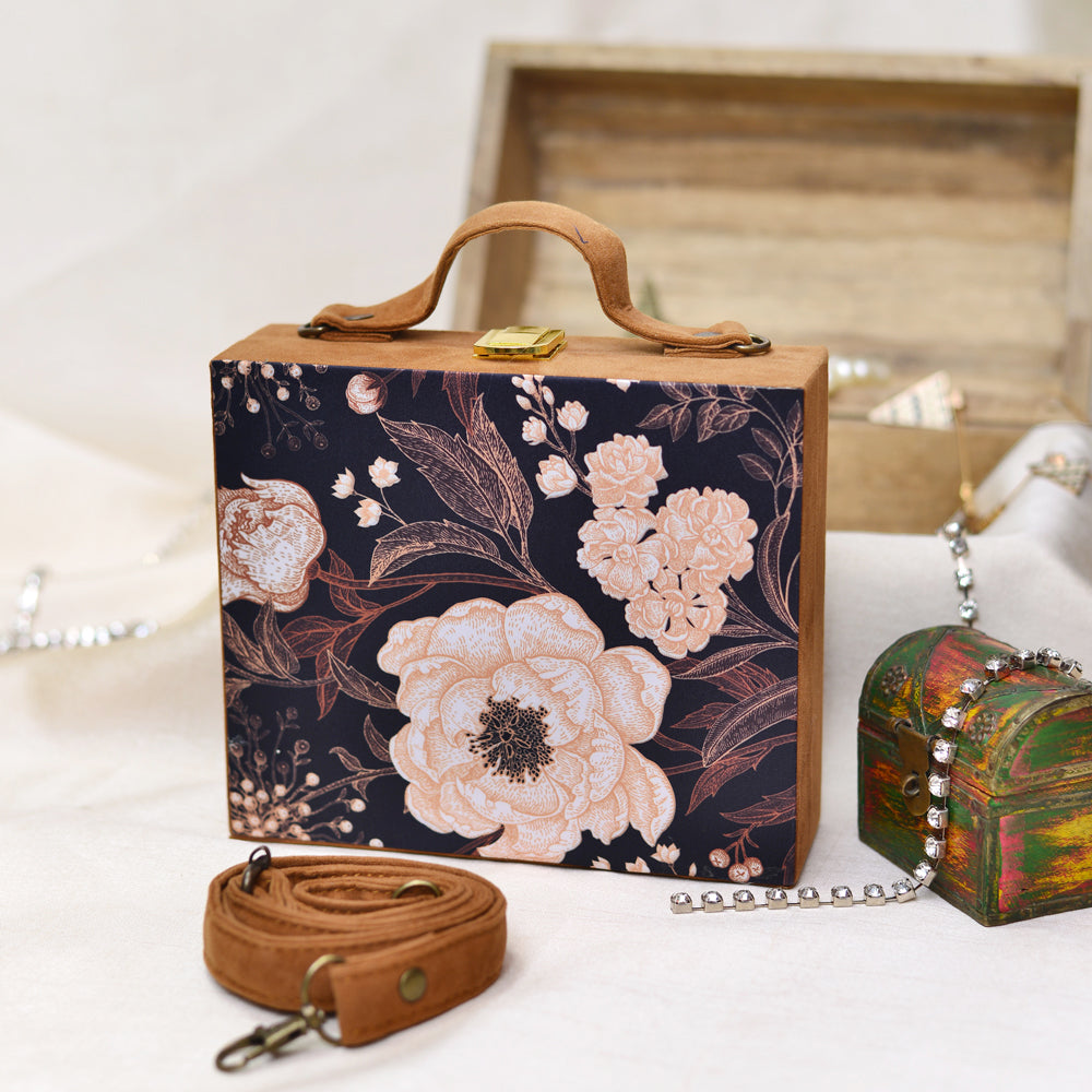 Floral Bag Kumkum Packing - Athulyaa