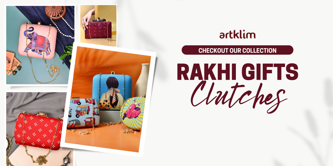 Elevate Rakhi with a Stylish Gift: Explore Sentimental Clutch Bags for Sisters