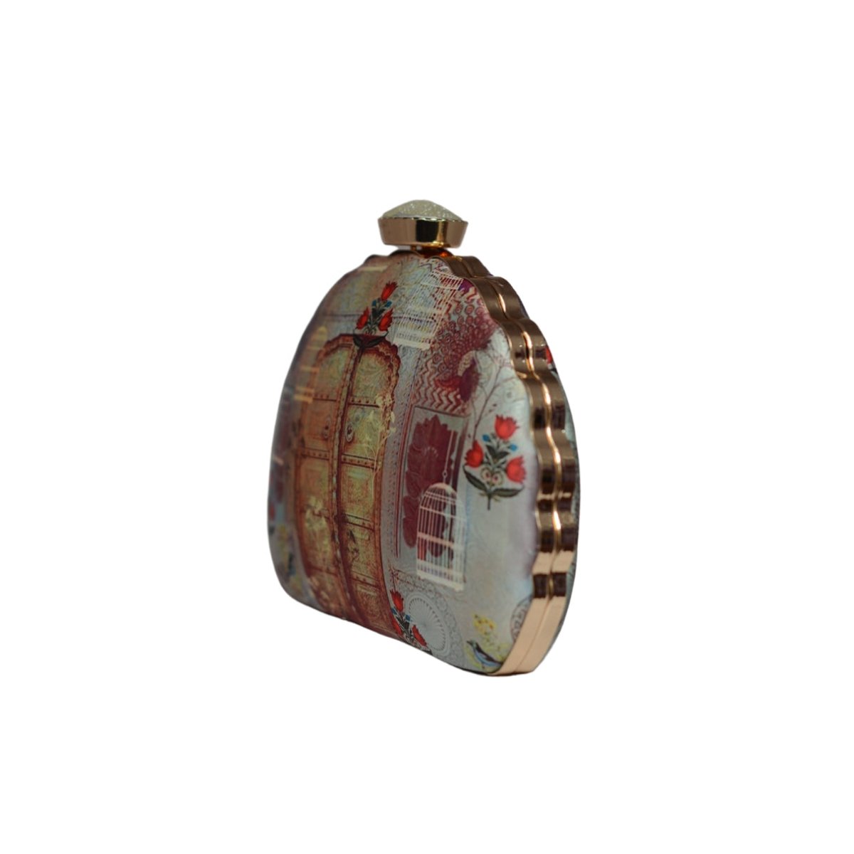 Artklim Door Printed D-shape Clutch