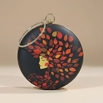 Artklim Autumn Muse Round Clutch