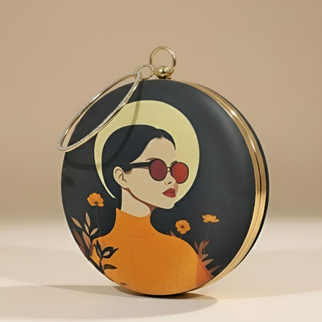 Artklim Modern Aura Round Clutch