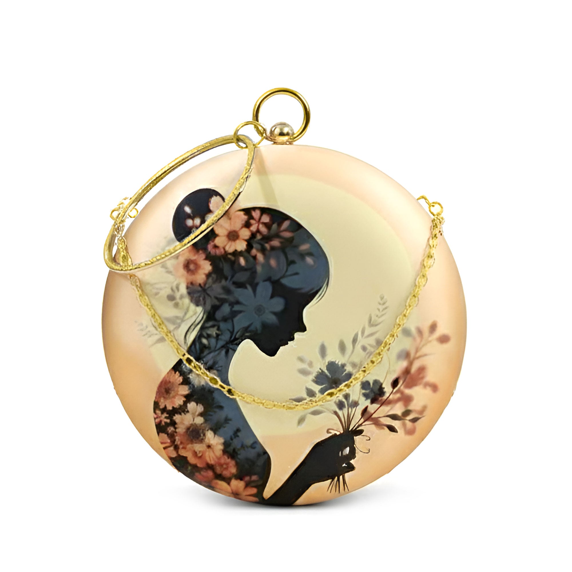 Artklim Blooming Grace Round Clutch