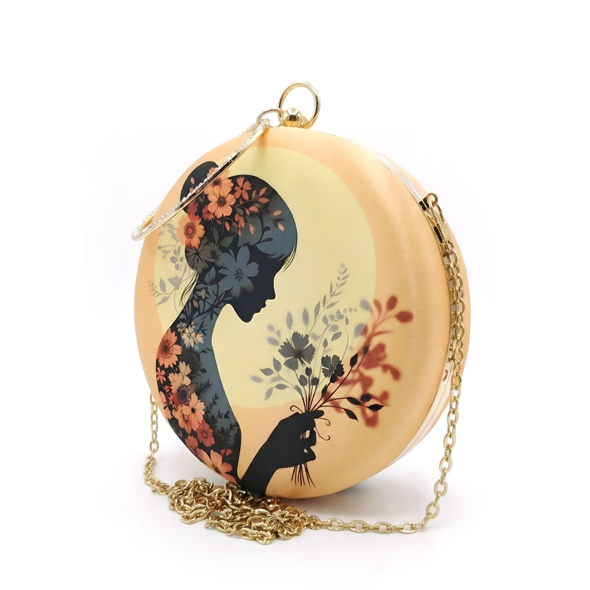 Artklim Blooming Grace Round Clutch
