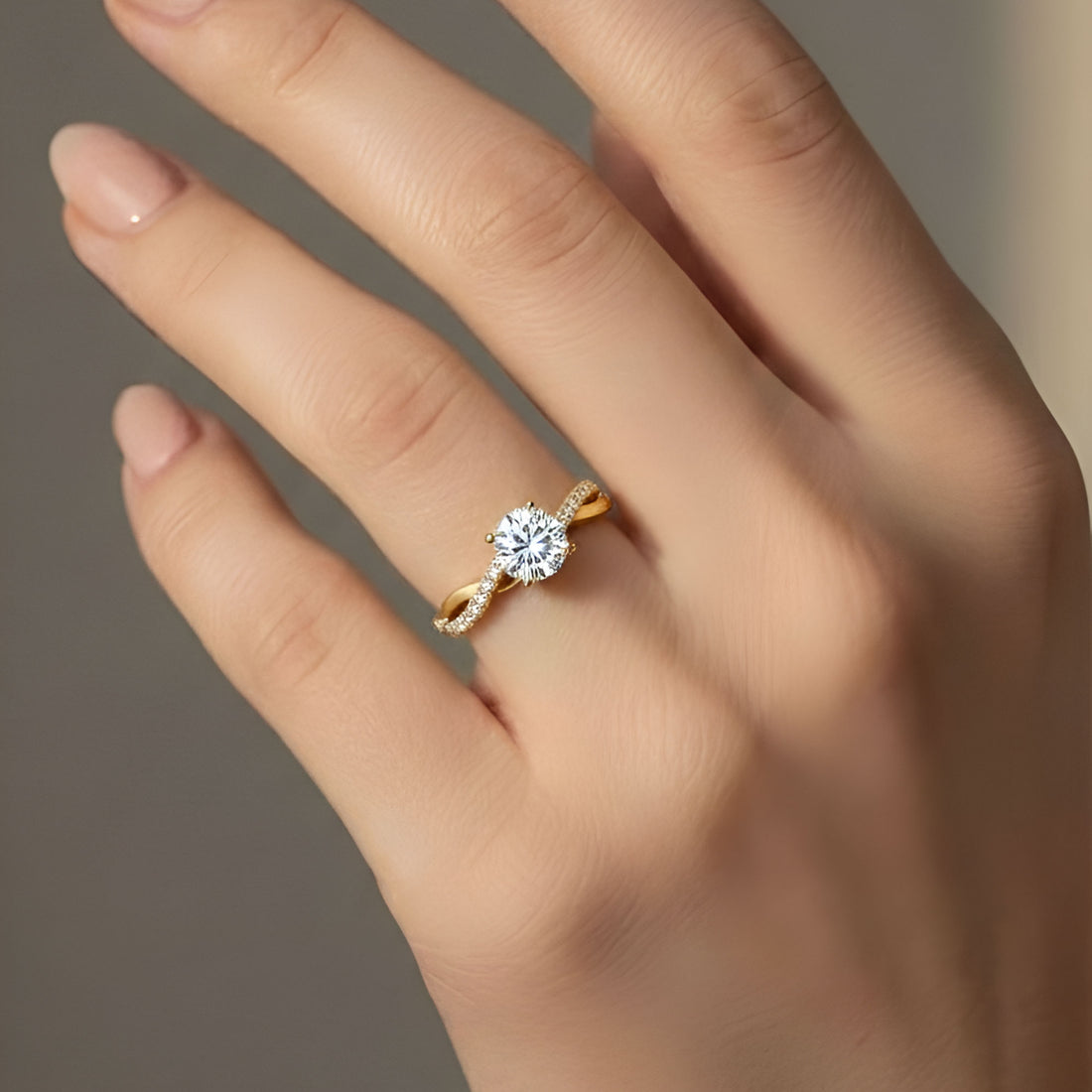 Artklim Gold-Plated Classic Brilliance Anti-Tarnish Ring