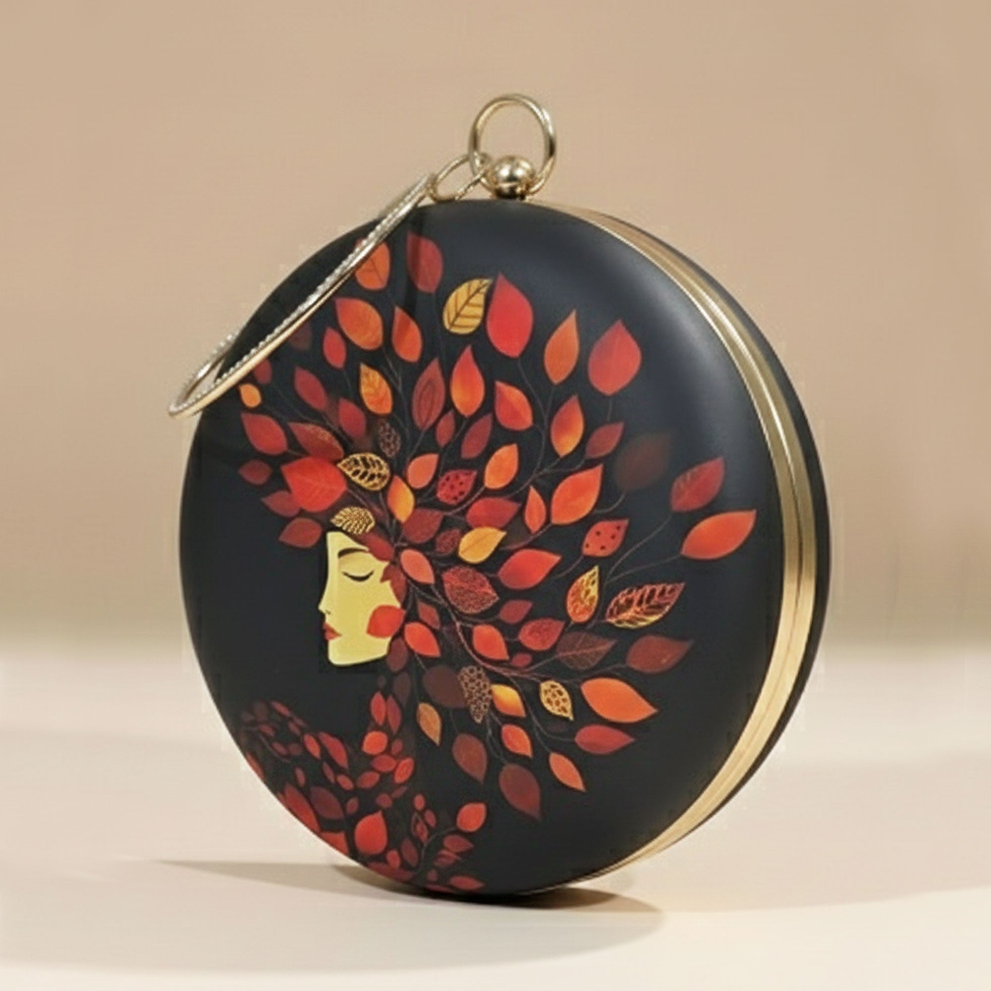 Artklim Autumn Muse Round Clutch