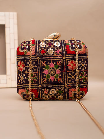 Artklim Regal Mosaic Bloom Clutch