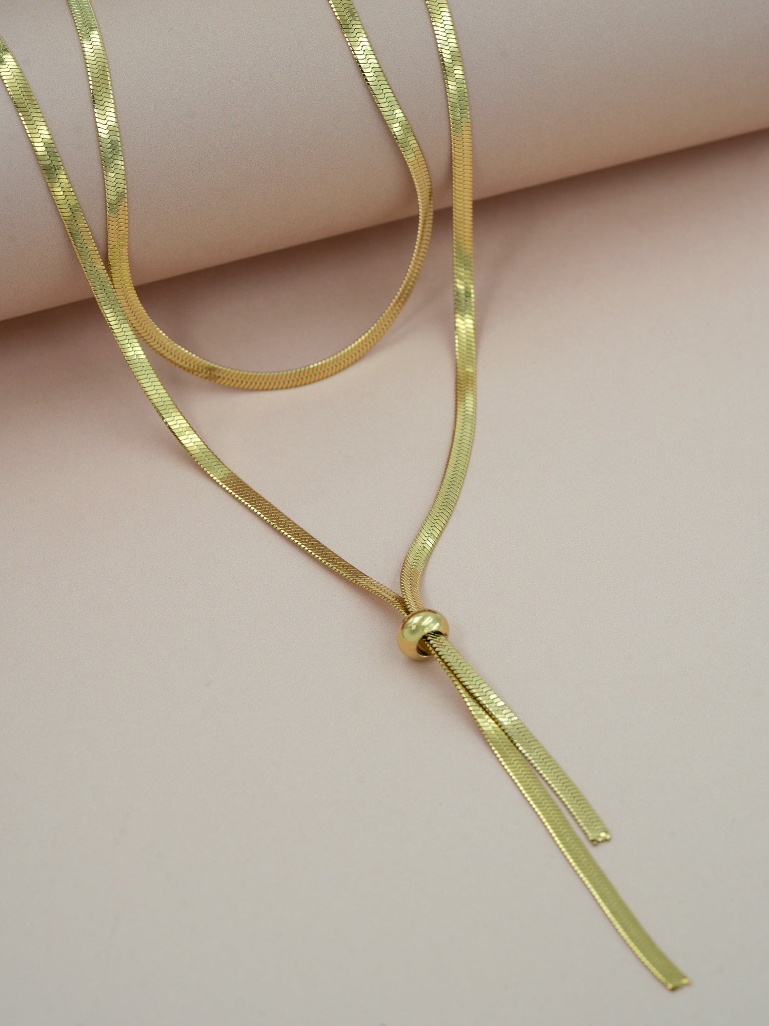 Artklim Golden Knot Adjustable Necklace