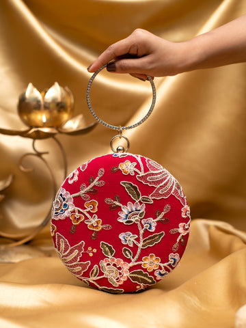 Artklim Scarlet Elegance Clutch
