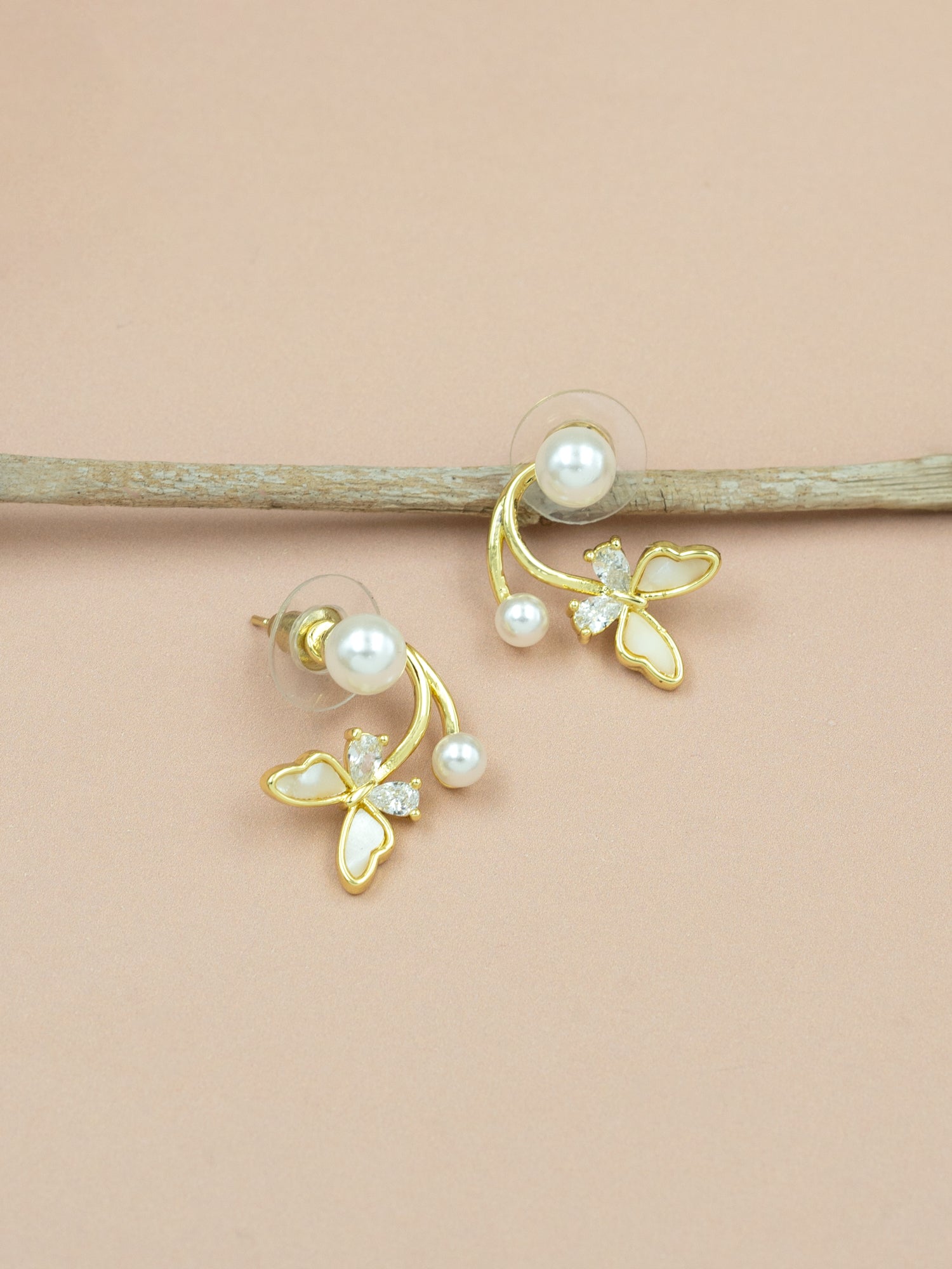 Artklim Twilight Hearts - Dual Drop Earrings