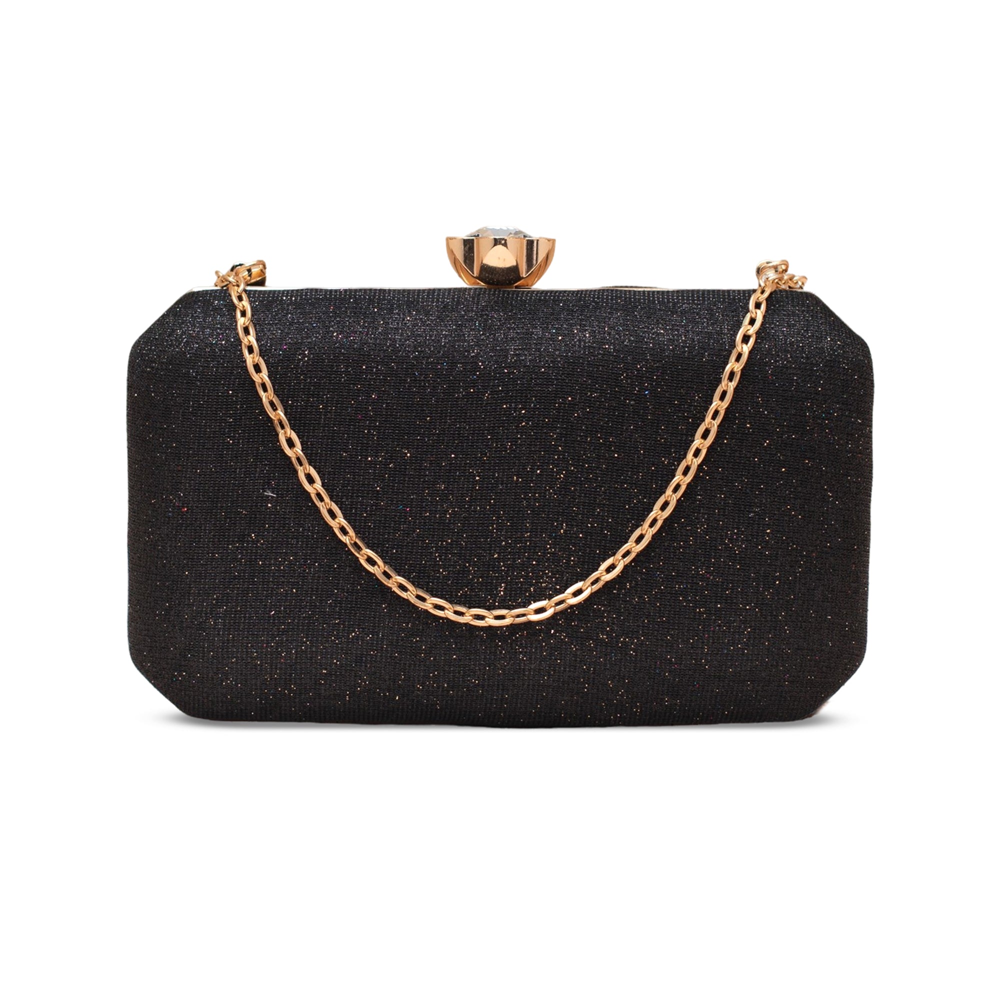 Artklim Midnight Sparkle Luxe Embroidered Clutch