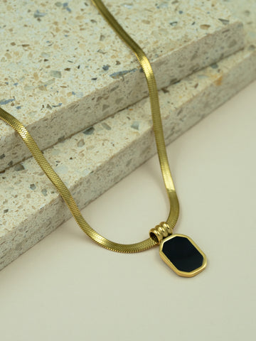 Arklim Onyx Luxe Anti Tarnish Pendant