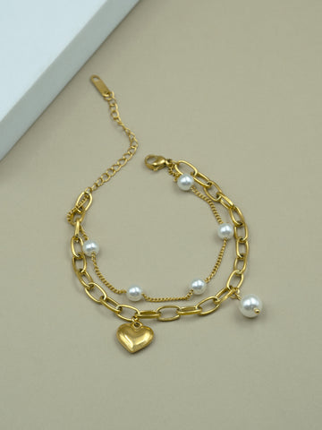 Artklim Luna Heart Drop Bracelet