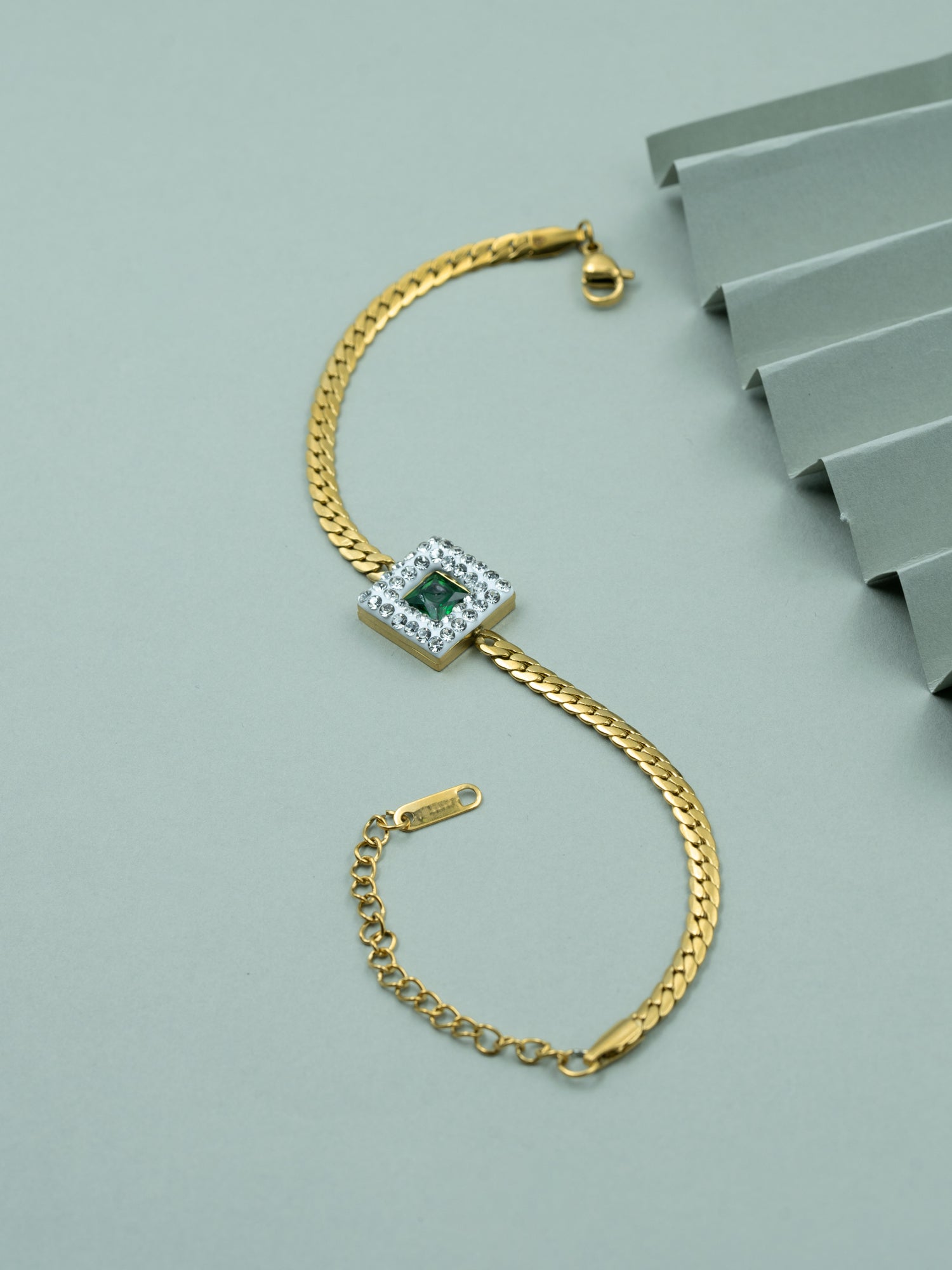 Artklim Emerald Glimmer Bracelet