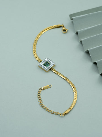 Artklim Emerald Glimmer Bracelet