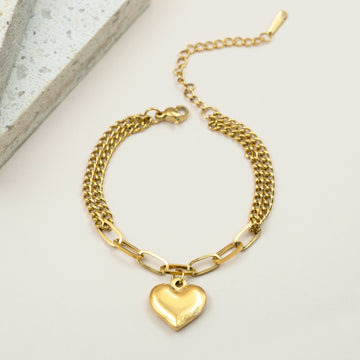 Artklim Luna Heart Drop Bracelet