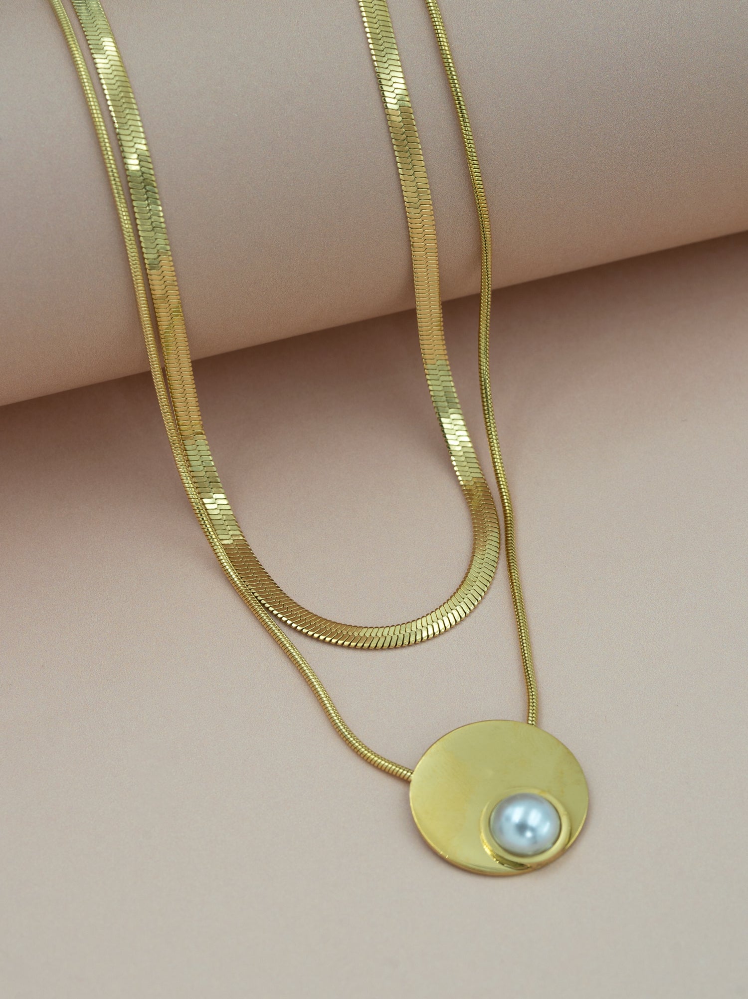 Artklim Celestial Orbit Pendant Necklace