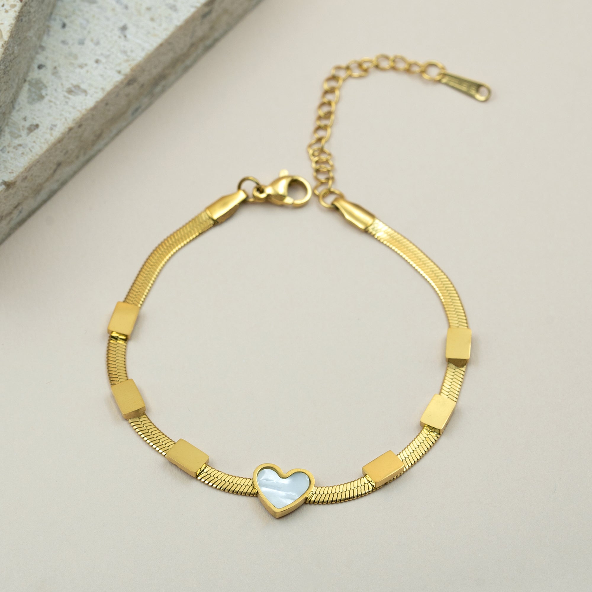 Artklim Luna Heart Drop Bracelet