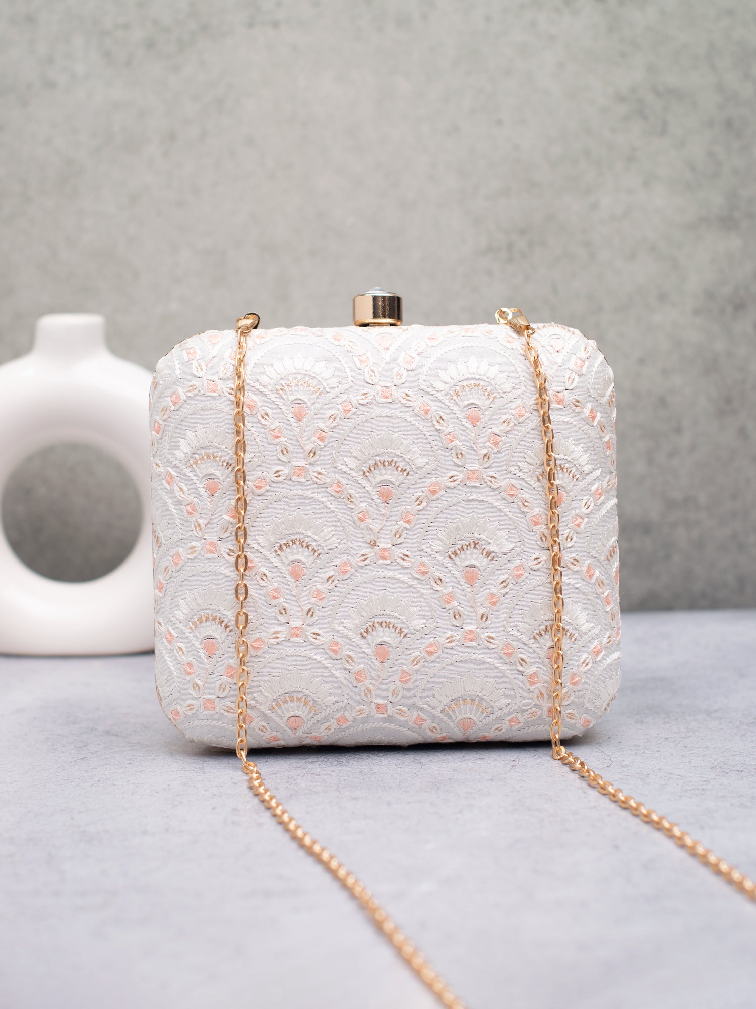 Artklim Pearl Blossom Clutch