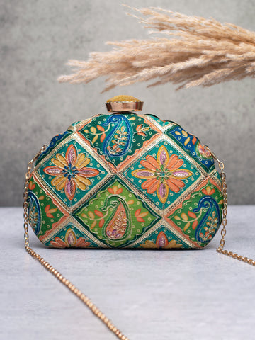 Artklim Emerald Harmony Clutch