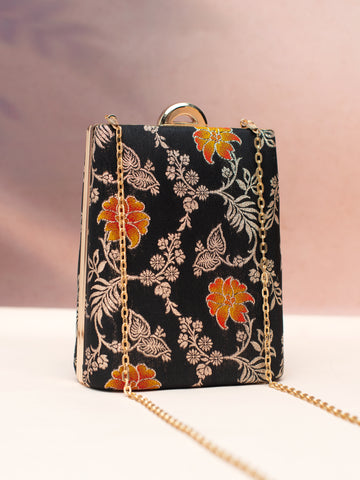 Artklim Midnight Bloom Clutch