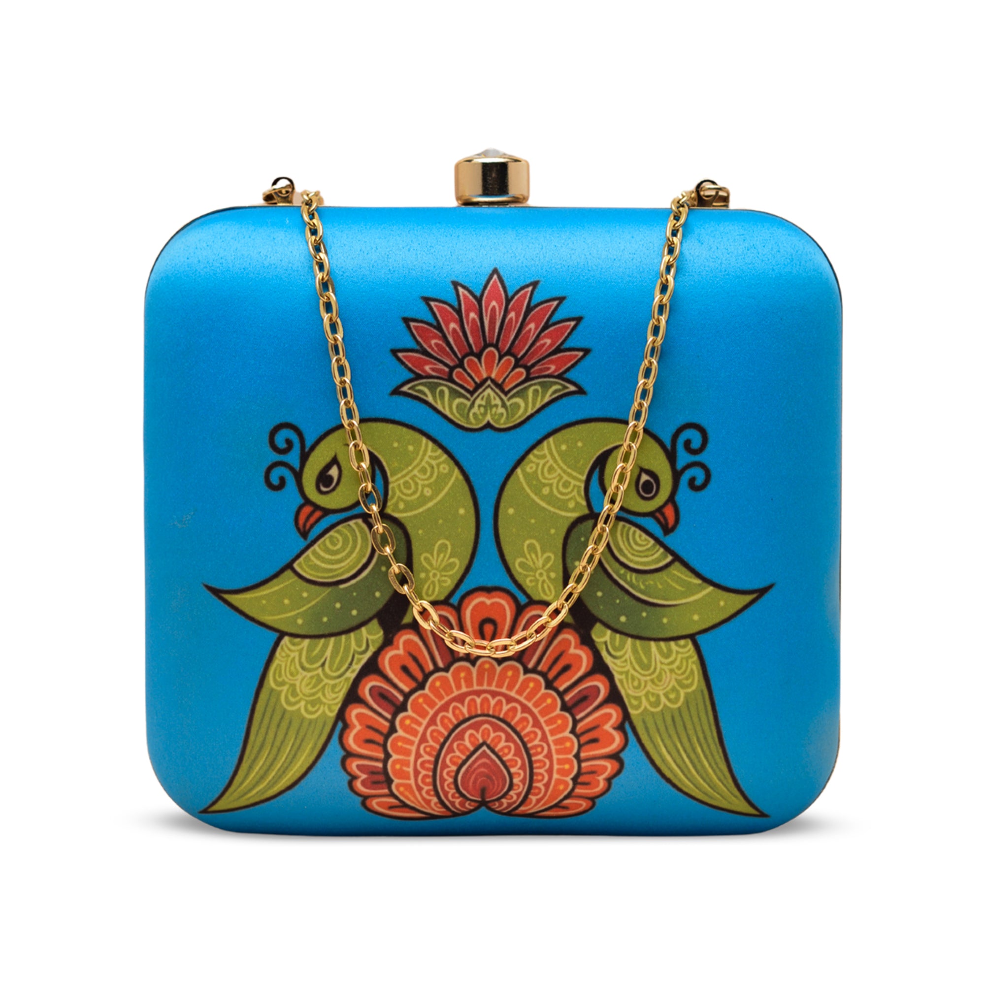 Artlim Royal Mor Pankh Potrait Clutch