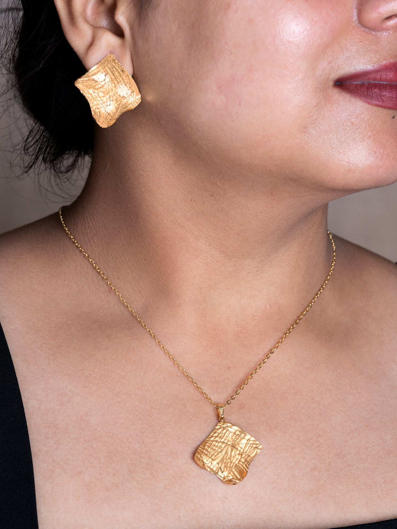 ARTKLIM Golden Crinkle Luxe Set