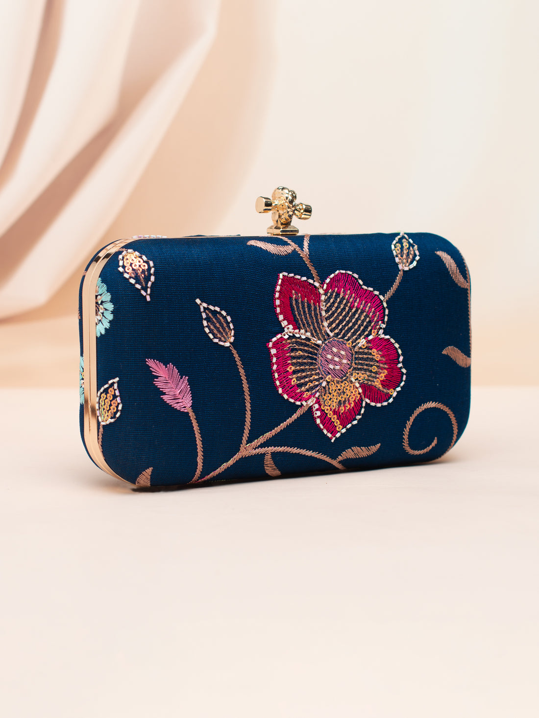 Artklim Midnight Bloom Clutch