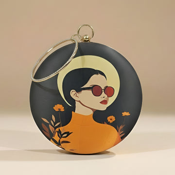 Artklim Modern Aura Round Clutch